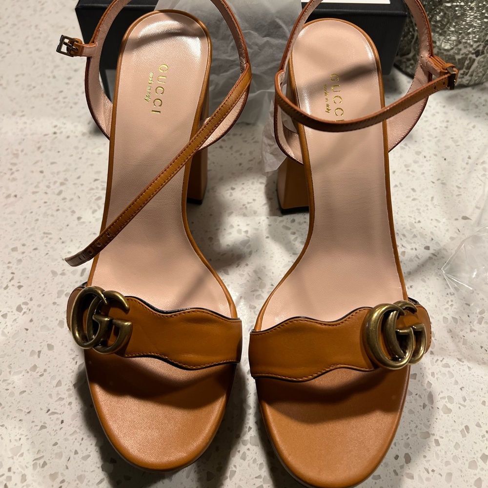 Gucci Lifford Heel- Brand New And Never Worn